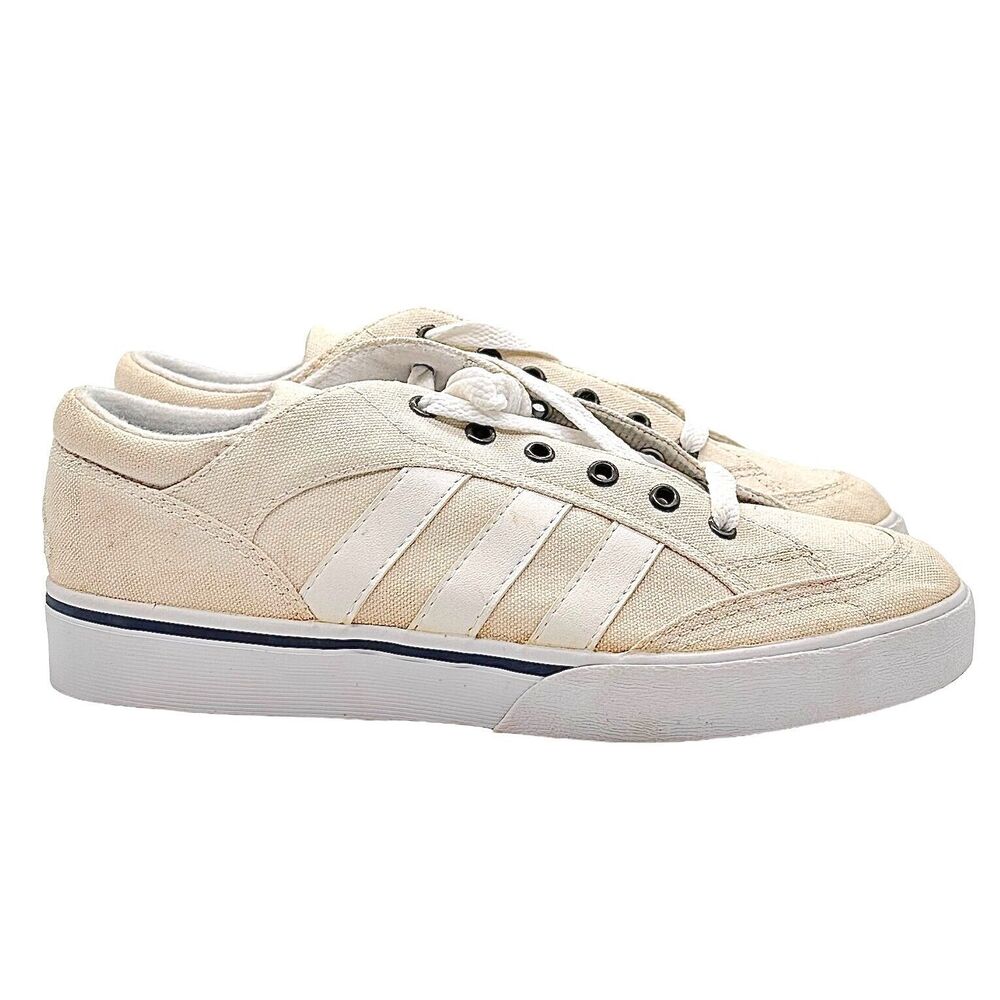Vintage Adidas Canvas Casual Sneakers BOJ 674 #032156 Women's 5